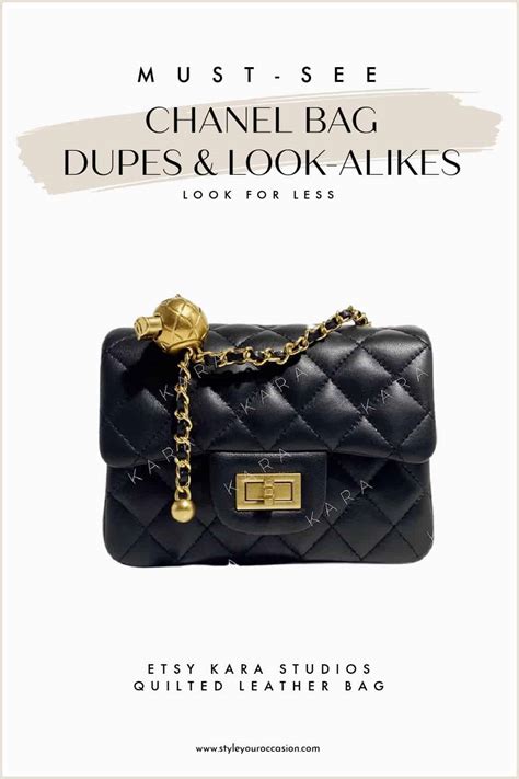 chanel dupe etsy